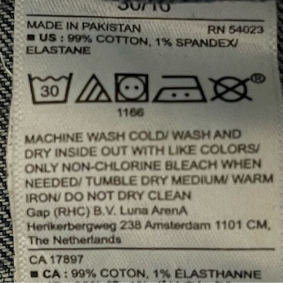 Banana Republic Factory Distressed Straight Leg  Mom High Rise Jeans Size 30 - Picture 8 of 11